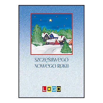 kartki świąteczne, pocztówki BZ1-291
